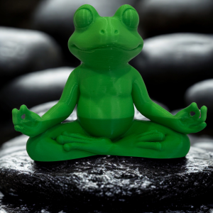 Alternative view of Meditation Statues